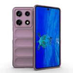 For Infinix Note 30 Pro X6788 Magic Shield TPU + Flannel Phone Case(Purple)