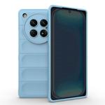 For Infinix Zero 40 5G Global Magic Shield TPU + Flannel Phone Case(Light Blue)