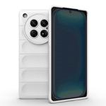 For Infinix Zero 40 5G Global Magic Shield TPU + Flannel Phone Case(White)