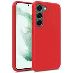 For Samsung Galaxy S24+ 5G Wheat Straw Material + TPU Phone Case(Red)