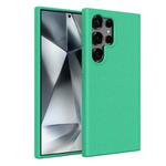 For Samsung Galaxy S25 Ultra 5G Wheat Straw Material + TPU Phone Case(Green)