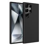 For Samsung Galaxy S25 Ultra 5G Wheat Straw Material + TPU Phone Case(Black)