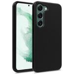 For Samsung Galaxy S25 5G Wheat Straw Material + TPU Phone Case(Black)