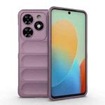 For Tecno Spark Go 2024 / 20C / Pop 8 Magic Shield TPU + Flannel Phone Case(Purple)
