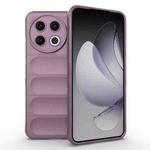For Tecno Spark 30 Pro Global Magic Shield TPU + Flannel Phone Case(Purple)