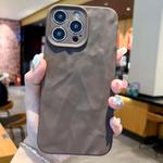 For iPhone 16 Pro Frosted Wrinkles Texture TPU Phone Case(Grey)