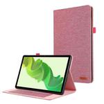 For Honor MagicPad 2 12.3 Fabric Texture Horizontal Flip Leather Tablet Case(Wine Red)