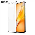 For vivo T4 Lite 10pcs DUX DUCIS 0.33mm 9H Medium Alumina Tempered Glass Film