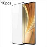 For vivo T4 Ultra 5G 10pcs DUX DUCIS 0.33mm 9H Medium Alumina Tempered Glass Film