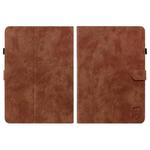 For Amazon Kindle Paperwhite 5  2023 2024 Tiger Pattern Flip Leather Tablet Case(Brown)