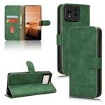 For ASUS Zenfone 11 Ultra Skin Feel Magnetic Flip Leather Phone Case(Green)