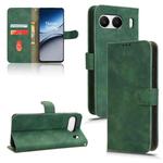 For OnePlus Nord 4 5G Skin Feel Magnetic Flip Leather Phone Case(Green)