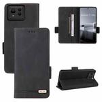 For ASUS Zenfone 11 Ultra Magnetic Clasp Leather Phone Case(Black)