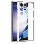 For Samsung Galaxy S24 Ultra 5G GKK Space Frame Transparent PC + TPU Phone Case(Transparent)