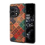 For OnePlus Ace 2 Pro Four Seasons Flower Language Series TPU Phone Case(Winter Blue)