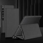 For Huawei Mate XS 2 GKK Flip Leather Full Coverage Phone Case(Carbon Fiber Texture)