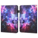 For Amazon Kindle Fire HD10 2023/2021 Coloured Drawing Stitching Smart Leather Tablet Case(Starry Sky)