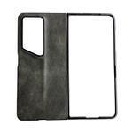 For Honor Magic V2 RSR Porsche Design Crazy Horse Pattern Folding Leather Phone Case(Green)