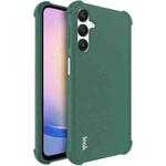 For Samsung Galaxy A25 5G imak Shockproof Airbag TPU Phone Case(Matte Green)