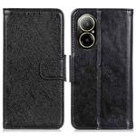 For Realme C67 4G Nappa Texture Horizontal Flip Leather Phone Case(Black)