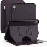 For iPad 10th Gen 10.9 2022 Notebook Magnetic Leather Tablet Case(Purple)