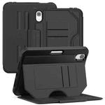 For iPad mini 2024 / mini 6 Notebook Magnetic Leather Tablet Case(Black)