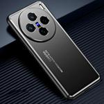 For vivo X200 Frosted Metal Phone Case(Black)