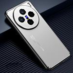 For vivo X200 Frosted Metal Phone Case(Silver)
