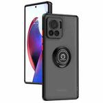 For Motorola Edge 30 Ultra Q Shadow 1 Series TPU + PC Phone Case with Ring(Black+Red)