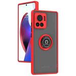 For Motorola Edge 30 Ultra Q Shadow 1 Series TPU + PC Phone Case with Ring(Red)