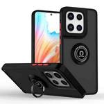 For Motorola Moto G Stylus 5G 2025 Q Shadow 1 Series TPU + PC Phone Case with Ring(Black+Red)