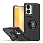 For Motorola Edge 2024 Q Shadow 1 Series TPU + PC Phone Case with Ring(Black+Red)