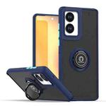 For Motorola Edge 2024 Q Shadow 1 Series TPU + PC Phone Case with Ring(Royal Blue)
