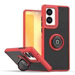 For Motorola Edge 50 Fusion Q Shadow 1 Series TPU + PC Phone Case with Ring(Red)