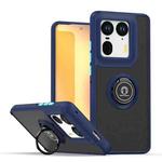 For Motorola Edge 50 Ultra Q Shadow 1 Series TPU + PC Phone Case with Ring(Royal Blue)