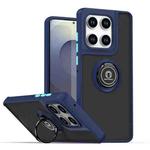 For Motorola Edge 60 / 60 Fusion Q Shadow 1 Series TPU + PC Phone Case with Ring(Royal Blue)