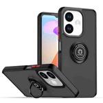 For OPPO A5 Pro 5G Global Q Shadow 1 Series TPU + PC Phone Case with Ring(Black+Red)