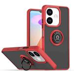 For OPPO A5 Pro 5G Global Q Shadow 1 Series TPU + PC Phone Case with Ring(Red)