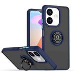 For OPPO A5 Pro 5G Global Q Shadow 1 Series TPU + PC Phone Case with Ring(Royal Blue)