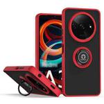 For Xiaomi Redmi A3 Q Shadow 1 Series TPU + PC Phone Case with Ring(Red)