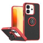 For Infinix Smart 9 / Hot 50i Q Shadow 1 Series TPU + PC Phone Case with Ring(Red)