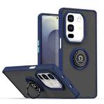 For Infinix Note 50 Pro+ Q Shadow 1 Series TPU + PC Phone Case with Ring(Royal Blue)