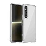 For Sony Xperia 1 VI Colorful Series Acrylic Hybrid TPU Phone Case(Transparent)