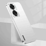 For Huawei nova 11 SE Streamer Series Micro Frosted Metal Paint PC Phone Case(Silver)