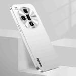 For OPPO Find X7 Streamer Series Micro Frosted Metal Paint PC Phone Case(Silver)