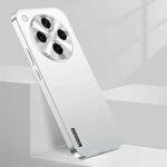 For OPPO Find X8 Pro Streamer Series Micro Frosted Metal Paint PC Phone Case(Silver)