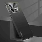 For vivo iQOO Neo 8 Pro Streamer Series Micro Frosted Metal Paint PC Phone Case(Black)