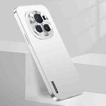 For Honor Magic6 Streamer Series Micro Frosted Metal Paint PC Phone Case(Silver)