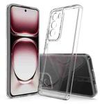 For OPPO Reno12 Pro 5G Global Scratchproof Acrylic TPU Phone Case(Transparent)