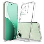 For OPPO Reno14 5G Global Scratchproof Acrylic TPU Phone Case(Transparent)